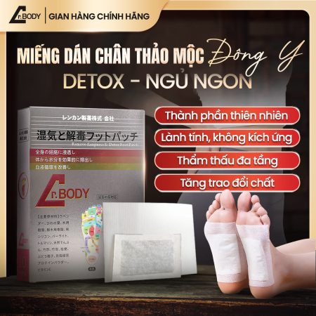 [COMBO 2 Hộp] 40 gói Hỗ trợ thải độc, loại bỏ hàn khí, thư giãn & chăm sóc sức khỏe toàn diện