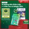 COMBO ĐẶC BIỆT: GIẢM MỠ CẤP TỐC & TOÀN DIỆN  10 miếng dán thảo mộc & 1 Magic Slim