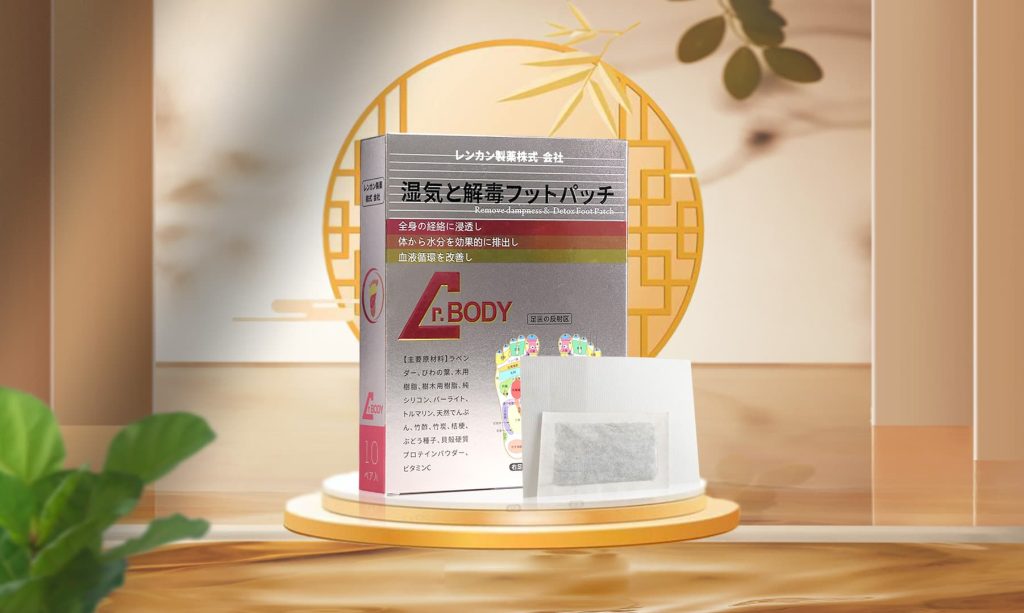 Miếng dán thải độc chân Dr.Body và detox Đông y