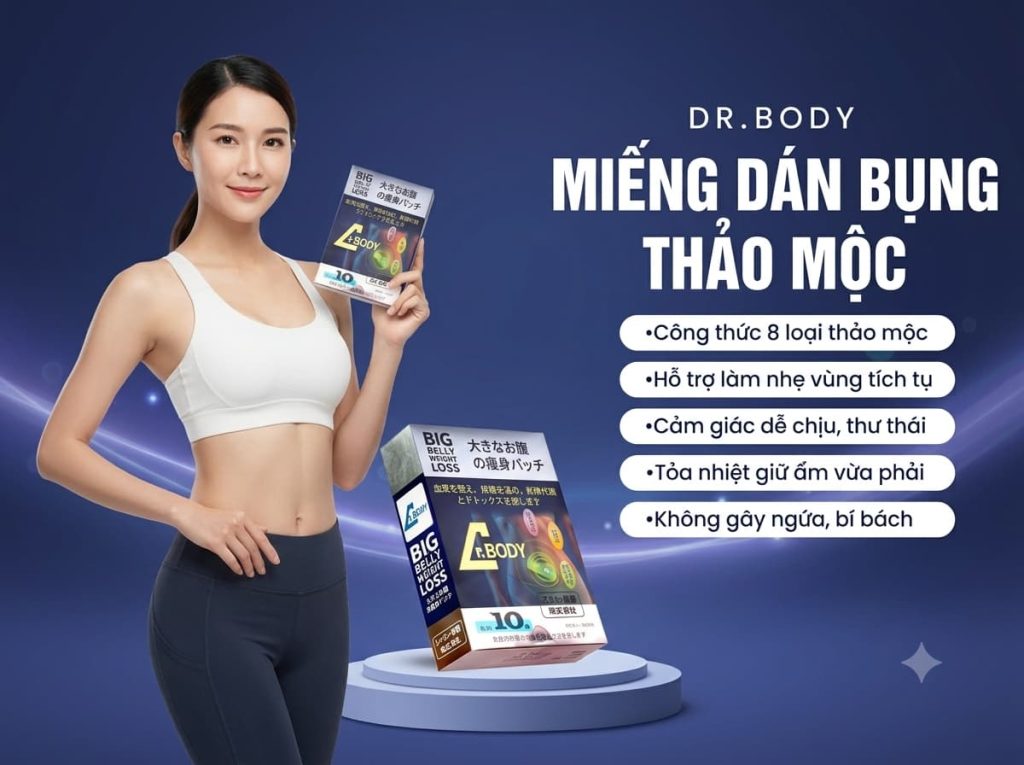 Review miếng dán Dr.Body giữ ấm bụng văn phòng