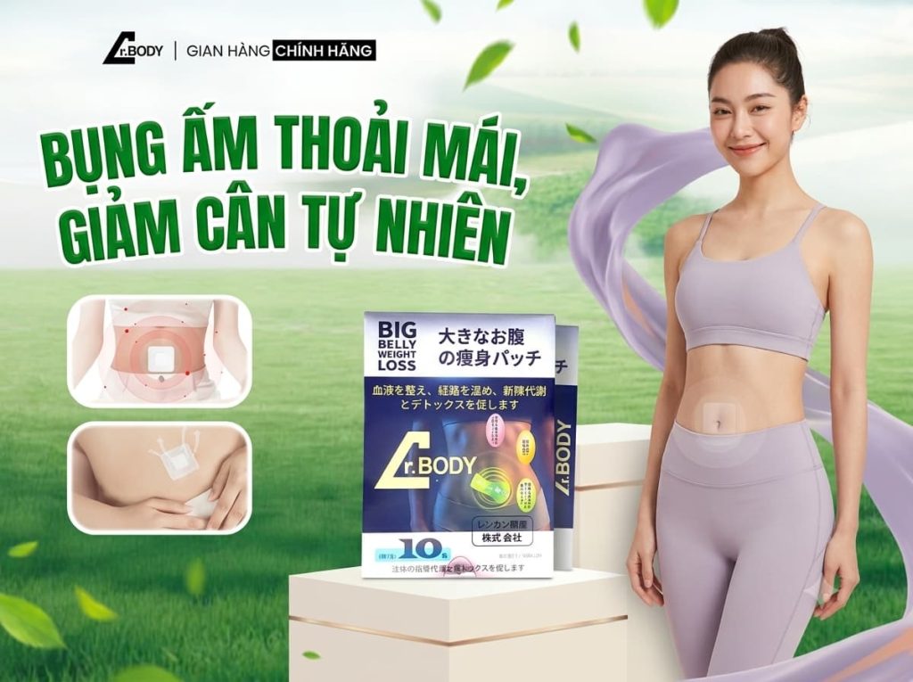 Mua miếng dán Dr.Body chính hãng tại website