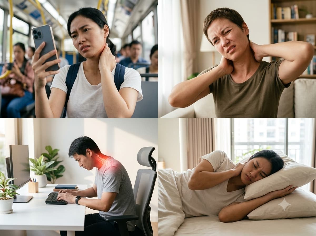 5 mẹo xoa dịu đau mỏi cổ vai gáy tại nhà