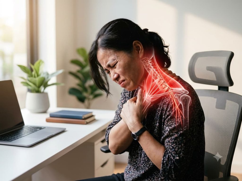Nguyên Nhân Đau Mỏi Cổ Vai Gáy